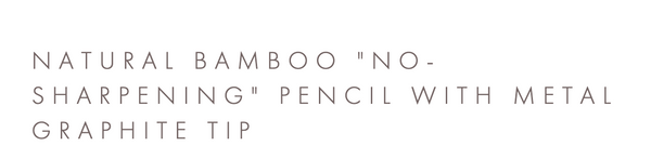 9 No Sharpening Pencil