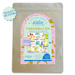 10 Embroidery Kits : Stash Buster Kit (For more advanced stitchers)